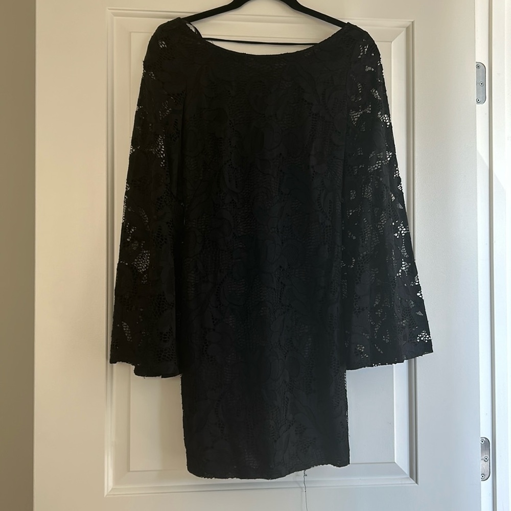 Black Lace Cocktail Dress